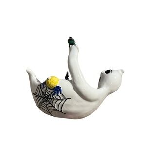 Home Collection Spooky Ghost Holiday Decor with Spider Web